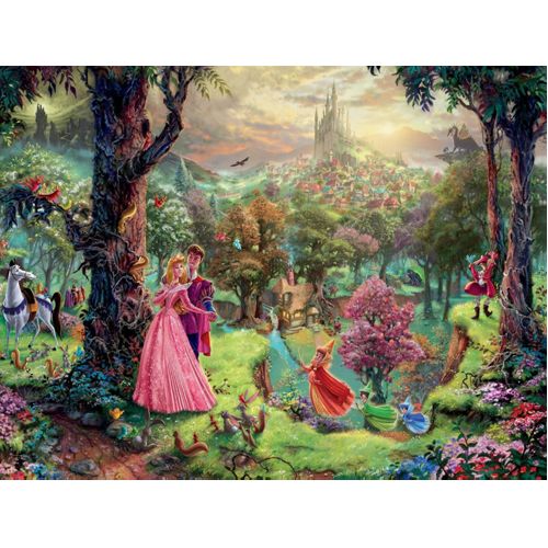 Thomas Kinkade: Disney - Sleeping Beauty (1000Pc)