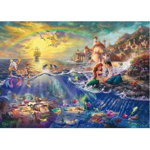 Thomas Kinkade: Disney - The Little Mermaid (1000Pc)