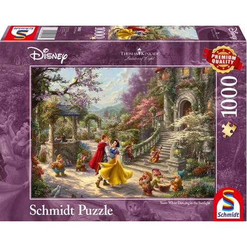Thomas Kinkade: Disney, Snow White - Dancing With The Prince 1000Pc