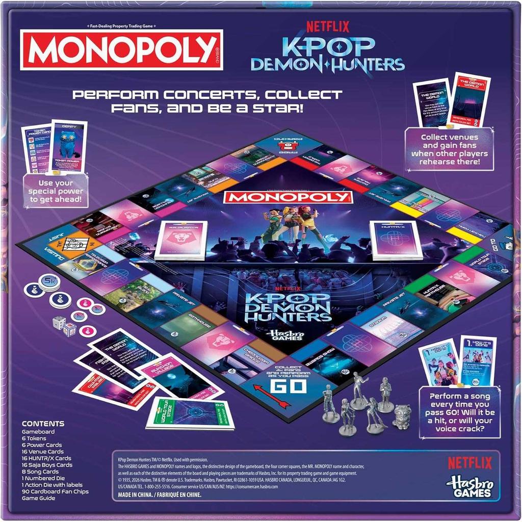 Monopoly: KPop Demon Hunters Edition