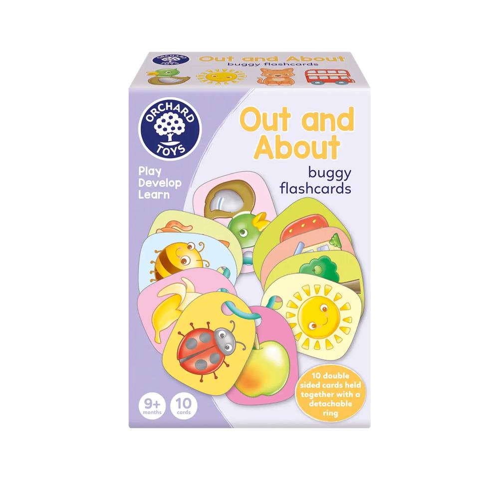 Out And About Buggy Flashcards