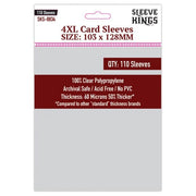 110 x Sleeve Kings 4XL Sleeves (103mm x 128mm)