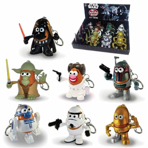 Star Wars Mr. Potato Head Key Chain - Assorted (One Supplied)