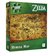 Zelda Hyrule Map 1000-Piece Puzzle