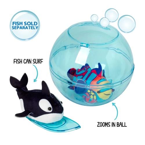 Zhu Zhu Bubble Ball and Surfboard (without fish)