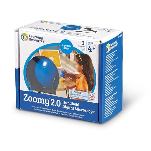 Zoomy 2.0 Handheld Digital Microscope (Blue)