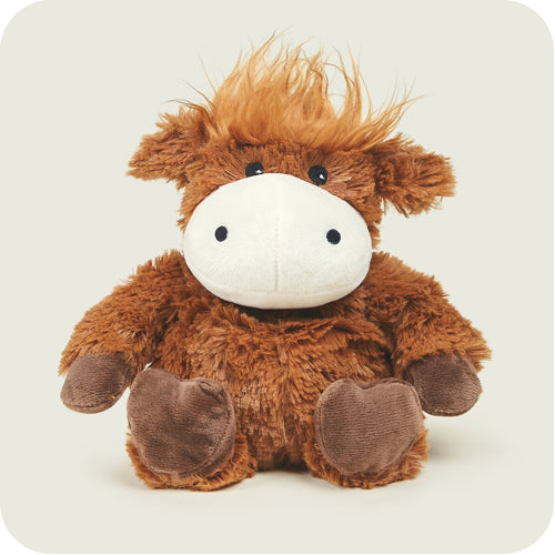 Warmies Plush Highland Cow Microwavable