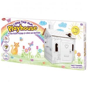 *A Grade* Colour Your Own Cardboard Playhouse
