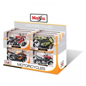 1:12 Motorcycle Assorted Colours - (One Supplied)