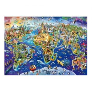 Discover The World Jigsaw (1000Pc)