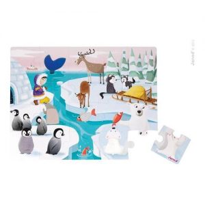 Giant Tactile Puzzle Life On The Ice