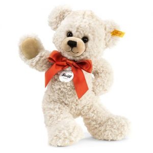 Lilly Dangling Teddy Bear, Cream 40cm