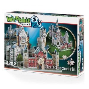 Neuschwanstein Castle 3D Puzzle (890Pc)
