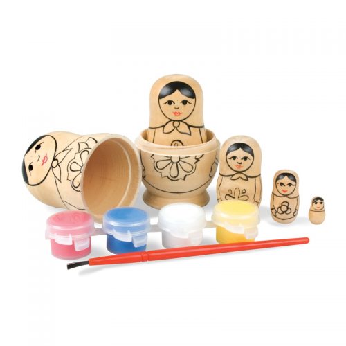 PAINT YOUR OWN RUSSIAN DOLLS