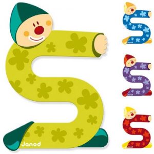 S Clown Alphabet Individual Letter