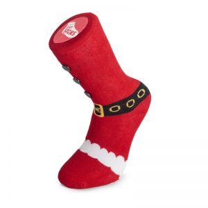 Santa Boot Slipper Socks Size 5-11