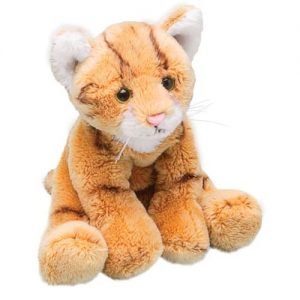Sitting Orange Tabby Cat