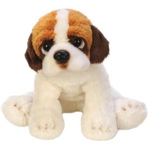 Sitting St. Bernard