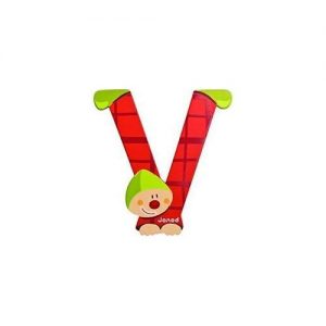 V Clown Alphabet Individual Letter