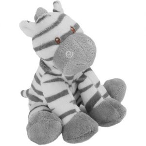 Zooma Zebra With Rattle