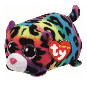 Jelly Multi Colour Leopard Teeny TY