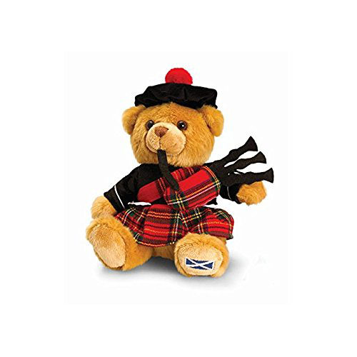 19cm Scottish Piper Bear