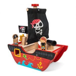 Le Toy Van Little Capt'n Pirate Boat