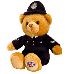 London Policeman Bear 15Cm