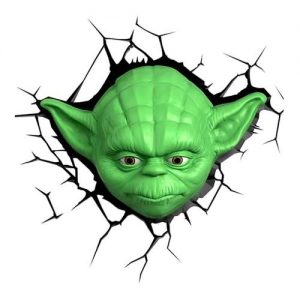 Yoda 3D Deco Light (incl remote) /Lighting