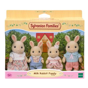 Sylvanian Families Milk Rabbit Family