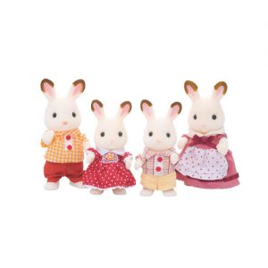 Sylvanian Families Chocolate Rabbit Family