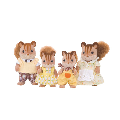 Walnut Squirrel Family | Toys | Toy Street UK