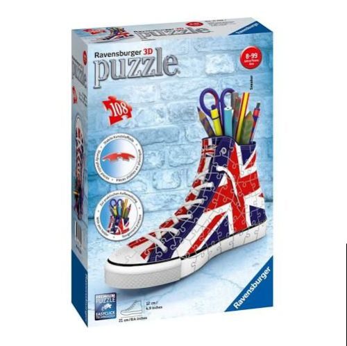 British Flag Sneaker 3D Puzzle