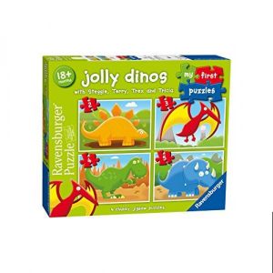 Jolly Dinos My First Puzzles (2,3,4,5pc)