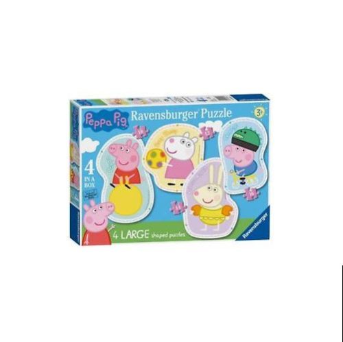 Peppa Pig Four LargeShaped Puzzles