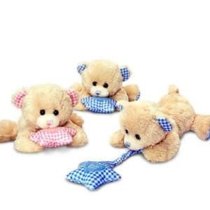 30cm Cuddles Bear with Sound - Pink