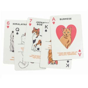 Cat Lovers Playing Cards