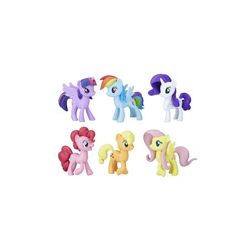  My Little Pony Toys Meet The Mane 6 Ponies Collection (  Exclusive) Doll Playset