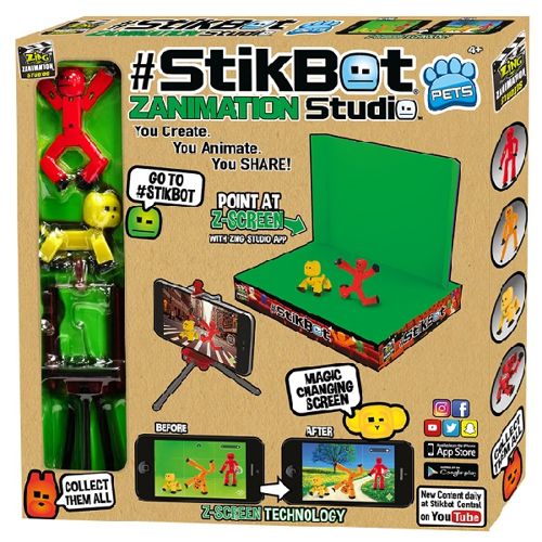 StikBot Zanimation Studio Pets | Toys | Toy Street UK