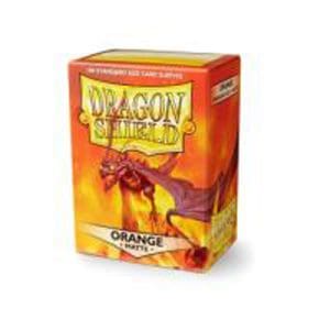 Dragon Shield Matte Orange Sleeves (100)