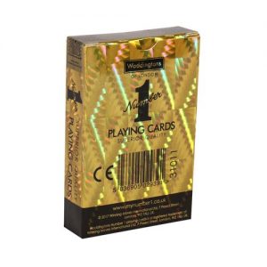 GOLD - Waddingtons No.1 Playing Cards
