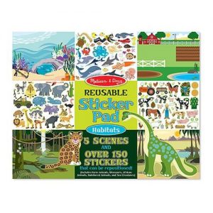 Habitats Reusable Sticker Pad