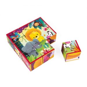 Kubkid - 9 Blocks - Jungle Animals