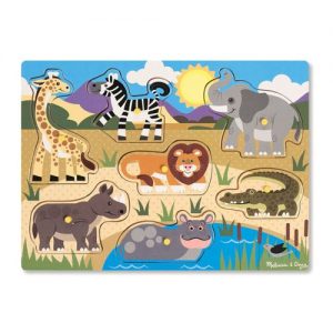 Safari Wooden Chunky Puzzle