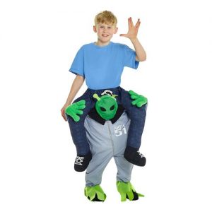Morphsuits Alien Piggyback Kids Costume - One Size