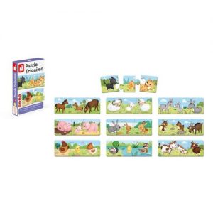 Trionimo 30-Piece Puzzle Matching Game