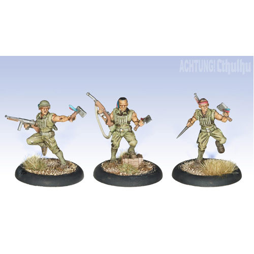 Achtung! Cthulhu Miniatures- Pathfinder Demonhunters