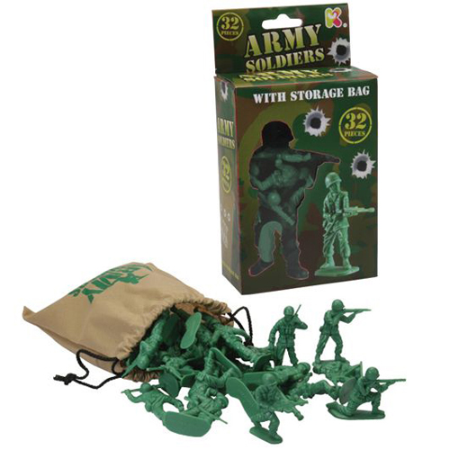 Army Soldiers with Bag | Toys | Toy Street UK