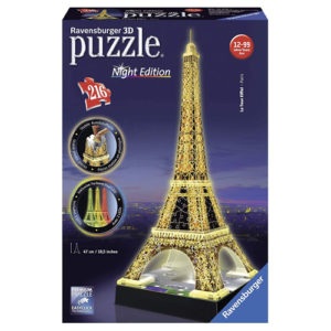 Eiffel Tower Night Edition 3D Puzzle , 216pc