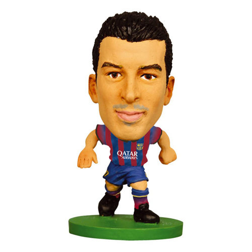 Soccerstarz Barcelona Pedro Rodríguez Home Kit (2015 Version) /Figures